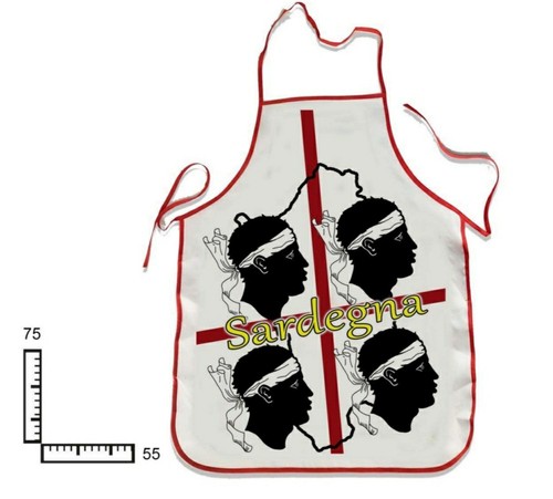 Grembiule cucina 4 mori - ,