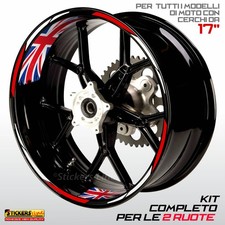 Adesivi strisce cerchi BIANCO
