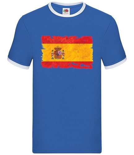Spagna grunge stile bandiera - stile,