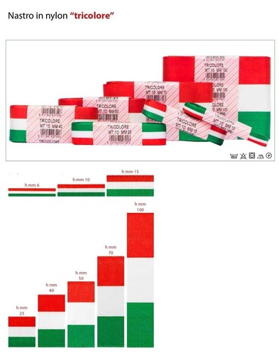 Nastro tricolore bandiera - tricolore,