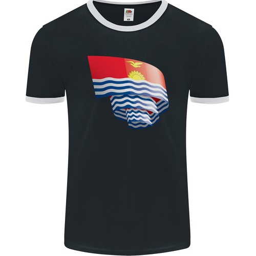 Arricciato kiribati bandiera - arricciato,
