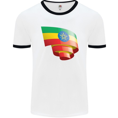Arricciato etiopia bandiera - arricciato,