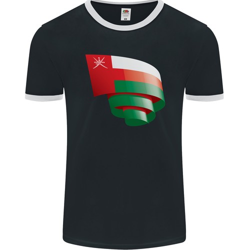 Arricciato oman bandiera - bandiera, omani