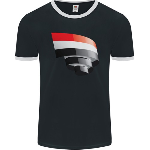 Arricciato yemen bandiera - arricciato,