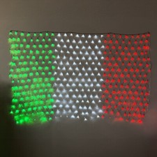 Tenda tricolore Led Bandiera