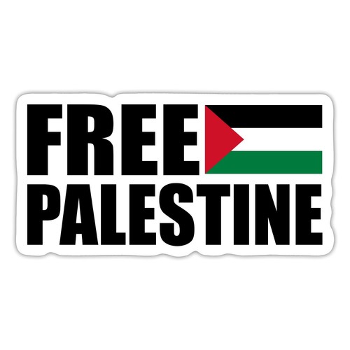 Adesivo free palestine - adesivo,